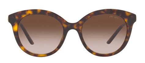 Prada Pr 02ys 2au6s1 Round Sunglasses 